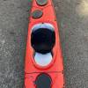 Ex-Demo Valley Etain 17.7 Sea Kayak Triple Layer Cockpit View 