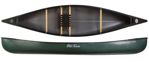 Old Town Discovery 119, solo triple layer plastic canoe