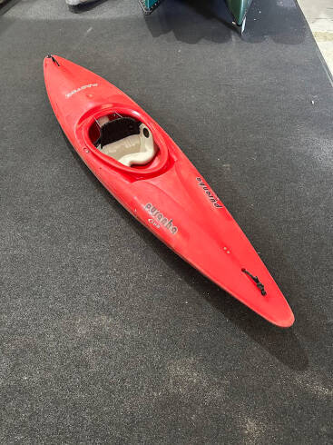 used pyranha master club general purpose kayak