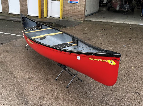 Used Enigma Prospector Sport Canoe in Red